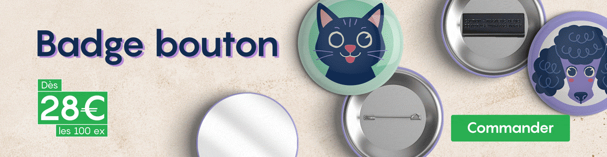 Badge Bouton